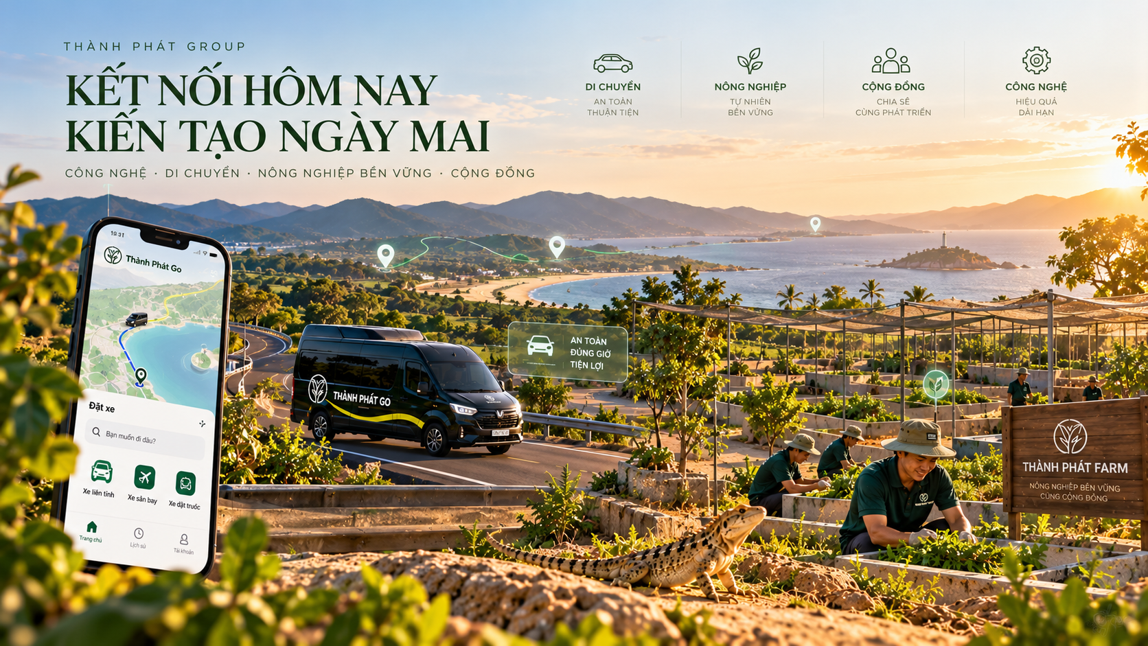 Kết nối hôm nay, kiến tạo ngày mai — Thành Phát Go