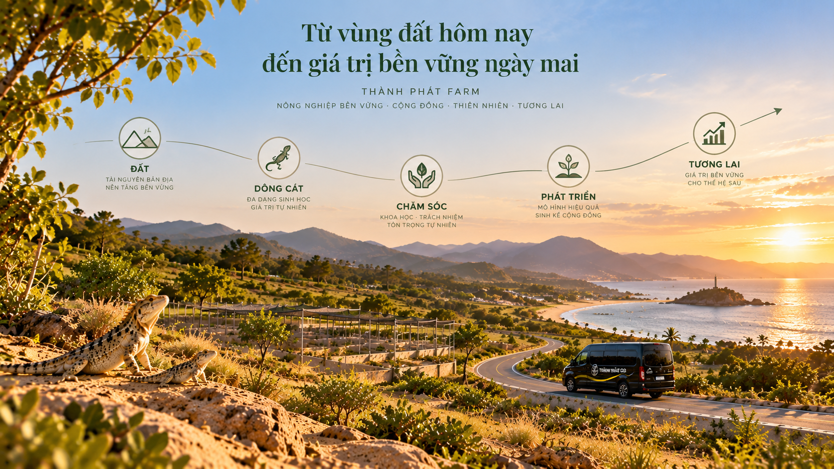 Khu chuồng trại nuôi dông cát